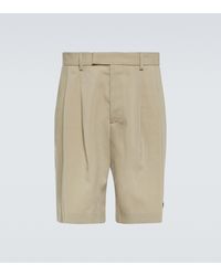 Amiri - Wool-blend Bermuda Shorts - Lyst