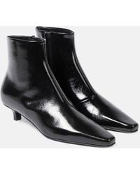 Totême - The Slim Leather Ankle Boots - Lyst