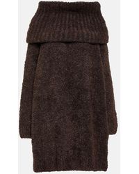 Dolce & Gabbana - Wool-blend Sweater Dress - Lyst