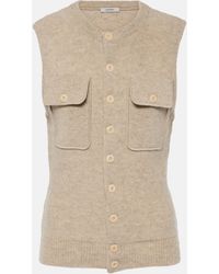 Lemaire - Wool Sweater Vest - Lyst