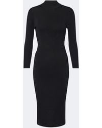 Gucci - Horsebit Wool Midi Dress - Lyst