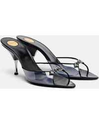 Saint Laurent - Jerry Crystal-Embellished Mules - Lyst