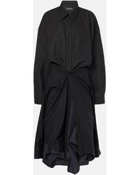 Balenciaga - Shirt Dresses - Lyst