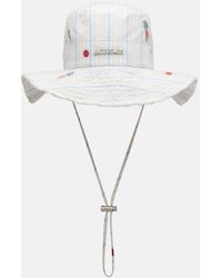 Jacquemus - Le Bob Artichaut Striped Cotton Canvas Bucket Hat - Lyst