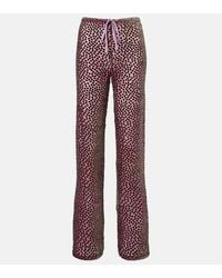 Dries Van Noten - Polka-Dot Straight Pants - Lyst