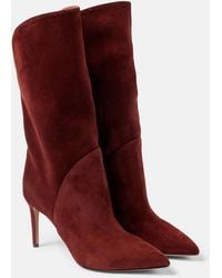 Paris Texas - Bottes Gaia 85 En Daim - Lyst