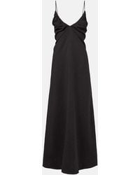 Rohe - Silk-Blend Maxi Dress - Lyst