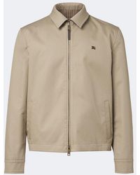 Burberry - Wendbarer Blouson Check Aus Gabardine - Lyst