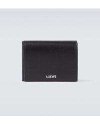 Loewe - Bifold Leather Wallet - Lyst