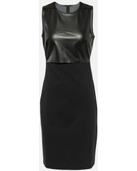 Wolford - Faux Leather Minidress - Lyst