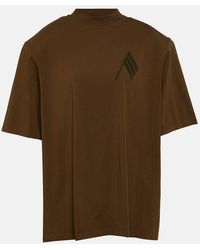 The Attico - Cotton T-shirt - Lyst