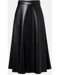 Max Mara - Ninfa Jersey Midi Skirt - Lyst