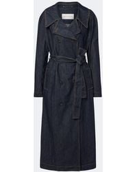 Dries Van Noten - Denim Trench Coat - Lyst