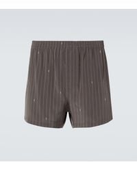 Saint Laurent - Silk Boxer Briefs - Lyst