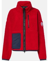 Canada Goose - Simcoe Wool-Blend Fleece Jacket - Lyst