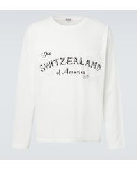 Bode - Camiseta Campground De Jersey De Algodon - Lyst