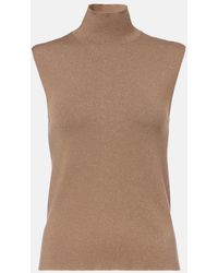 Loro Piana - Luciole Cashmere-Blend Sweater Vest - Lyst
