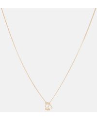 Saint Laurent - Cassandre Necklace - Lyst