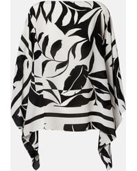 Max Mara - Ambuto Printed Silk Blouse - Lyst