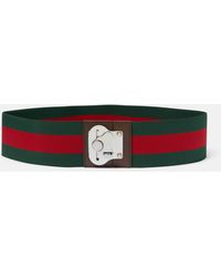 Gucci - Web Stripe Luggage Strap - Lyst