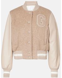 Givenchy - Collegejacke Aus Einem Alpakawollgemisch - Lyst