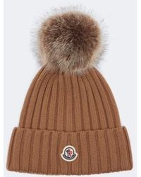 Moncler - Ribbed-Knit Virgin Wool Beanie - Lyst