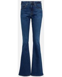 Veronica Beard - Beverly High-Rise Flared Jeans - Lyst