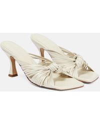 Souliers Martinez - Alcala Leather Mules - Lyst