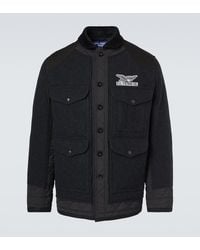 Junya Watanabe - X Filson Embroidered Quilted Wool Field Jacket - Lyst