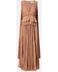 Zimmermann - Abito Lungo Memento Con Volant - Lyst