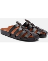 Jude - Dusty Leather Fisherman Sandals - Lyst