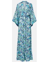 Melissa Odabash - Eloise Printed Maxi Dress - Lyst