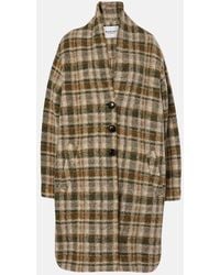 Isabel Marant - Abrigo Gabriel De Mezcla De Lana - Lyst