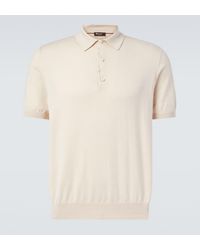 Loro Piana - Ice Wish Cotton Polo Shirt - Lyst