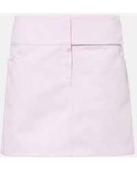 Courreges - Belted Miniskirt - Lyst