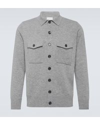 Allude - Wool And Cashmere Overshirt - Lyst