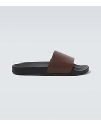 Frescobol Carioca - Humberto Leather Slides - Lyst