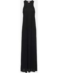 KHAITE - Vernetta Cotton-Blend Jersey Maxi Dress - Lyst