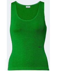 Loewe - Double L Jersey Tank Top - Lyst