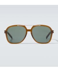 Saint Laurent - Sl 545 Aviator Sunglasses - Lyst