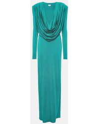 Magda Butrym - Draped Jersey Maxi Dress - Lyst