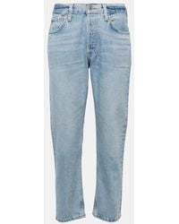 Citizens of Humanity - Low-Rise Straight Jeans Isla - Lyst
