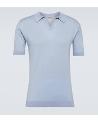 John Smedley - Noah Cotton Polo Shirt - Lyst