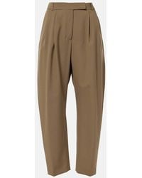 Rohe - Weite High-Rise-Hose Aus Schurwolle - Lyst