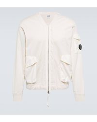 C.P. Company - Cotton Jersey Jacket - Lyst