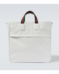 Gucci - Gg Canvas Large Tote Bag - Lyst