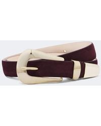 DEHANCHE - Colette Suede Belt - Lyst