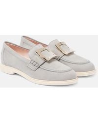 Roger Vivier - Viv' Rangers Leather Loafers - Lyst
