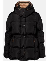 Moncler - Agneux Belted Quilted Down Jacket - Lyst