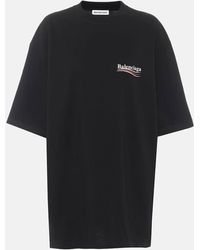 Balenciaga - T-Shirt mit Logo-Print - Lyst